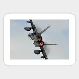CF-18 Afterburner1 Sticker